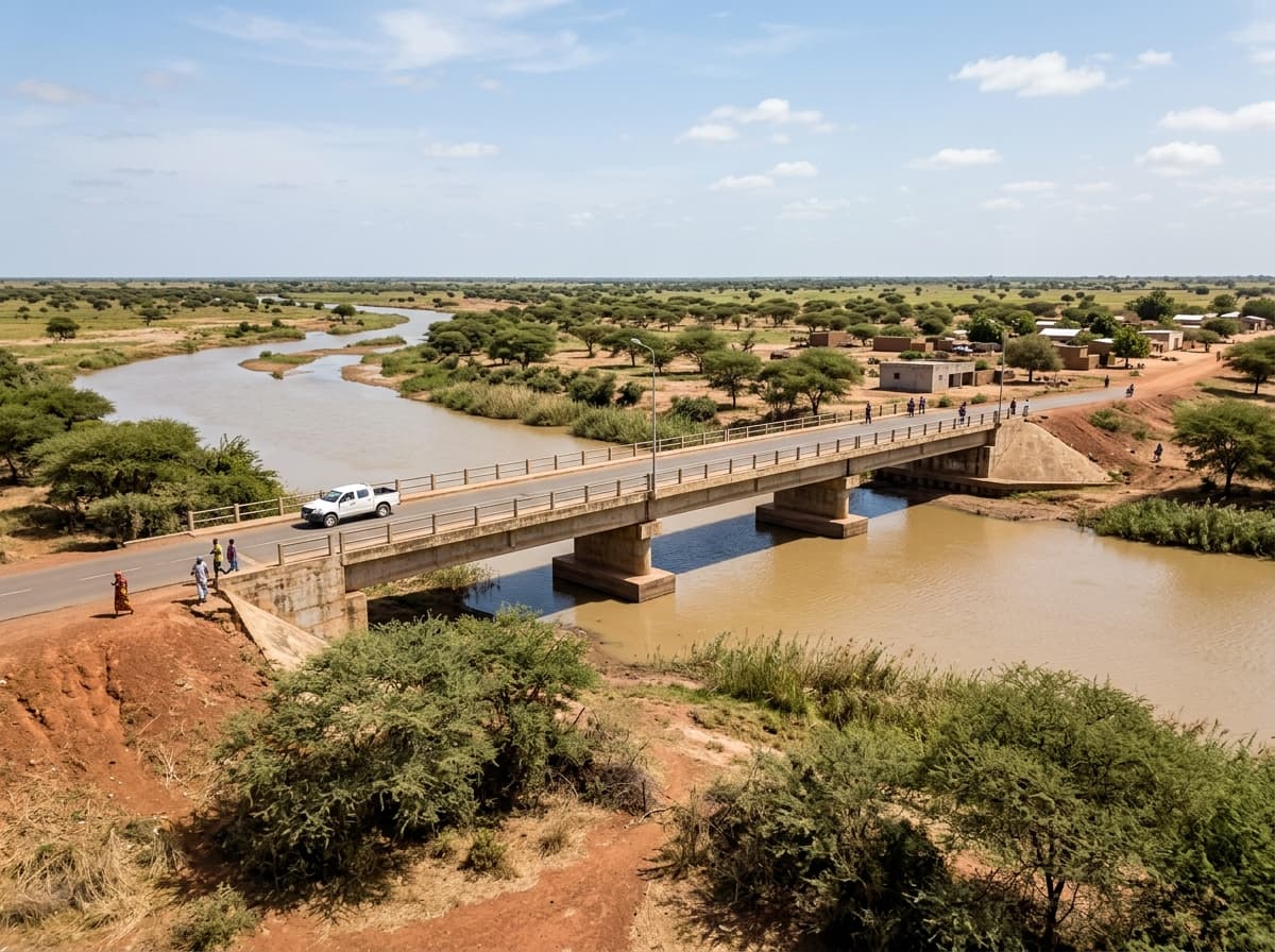 Désenclavement Routier et Pont de Mboudom