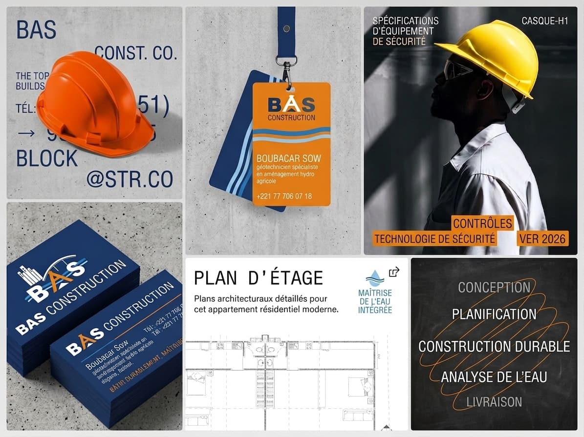 Détails des fondations et structures BAS Construction