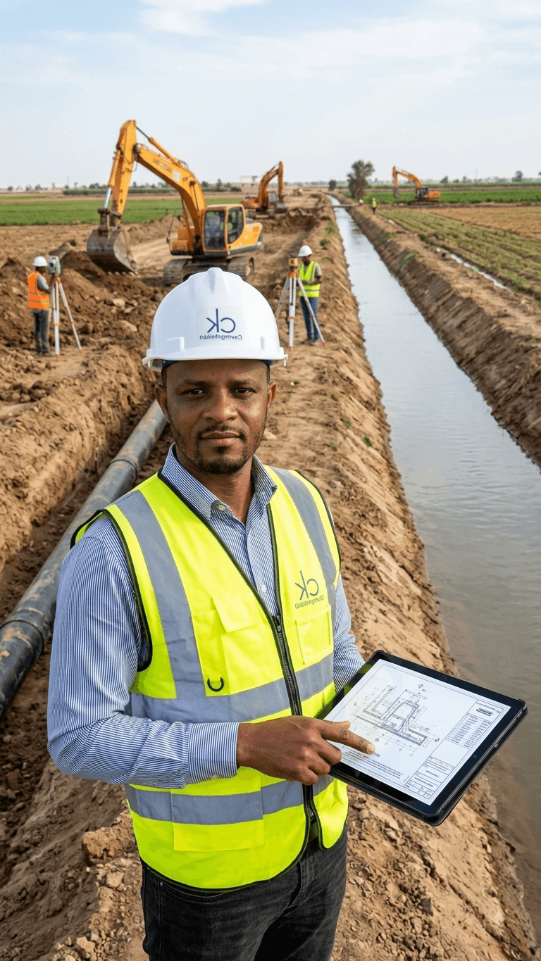 Techniciens BAS Construction en tenue de chantier réglementaire